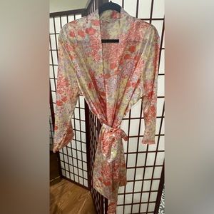 ALONNA Satin Short Robe